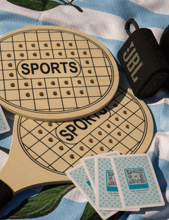 Strandracket Set Hout thumb 3